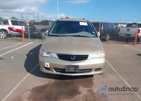 2002 Honda Odyssey Ex-L z USA, uszkodzony, nr VIN 2HKRL18932H560673